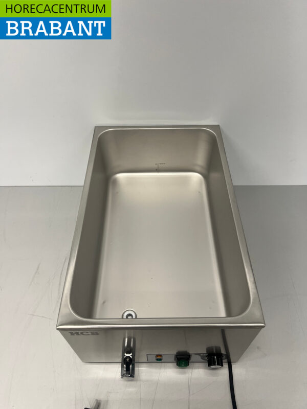 Bain-marie en acier inoxydable 3 x 1/3 GN 230V Horeca – Image 5