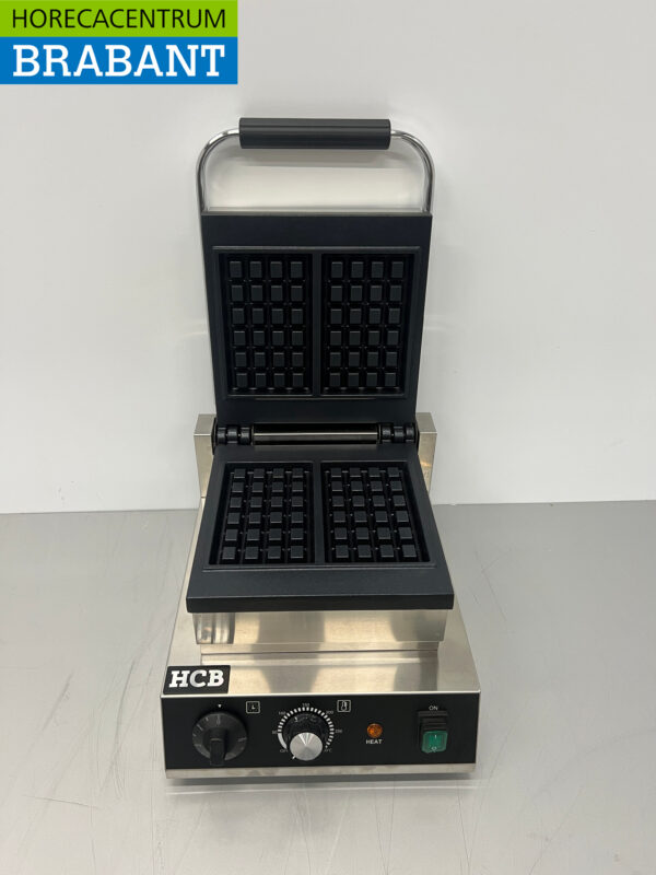 Gaufrier en acier inoxydable Gaufres de Liège 230V Horeca – Image 4