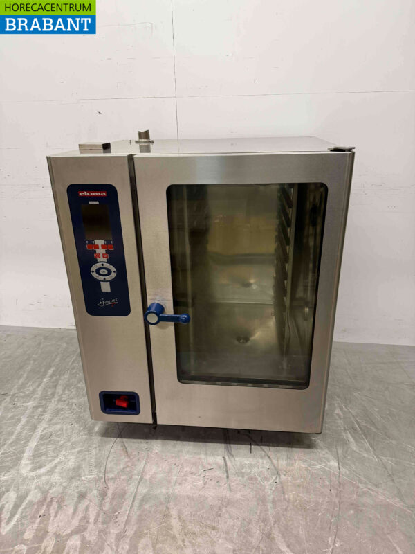 Four à vapeur Eloma Genius T Combisteamer en acier inoxydable 10 x 1/1 GN GAZ/230V Horeca