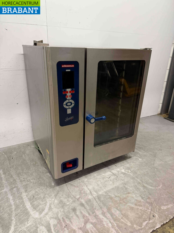 Four à vapeur Eloma Genius T Combisteamer en acier inoxydable 10 x 1/1 GN GAZ/230V Horeca – Image 2