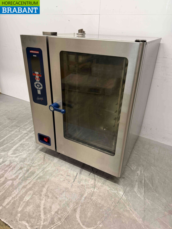 Four à vapeur Eloma Genius T Combisteamer en acier inoxydable 10 x 1/1 GN GAZ/230V Horeca – Image 3