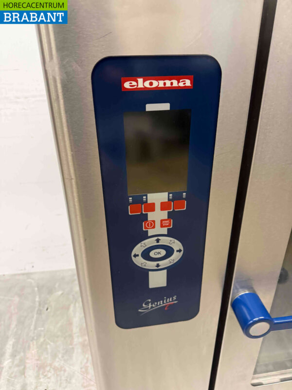 Four à vapeur Eloma Genius T Combisteamer en acier inoxydable 10 x 1/1 GN GAZ/230V Horeca – Image 4