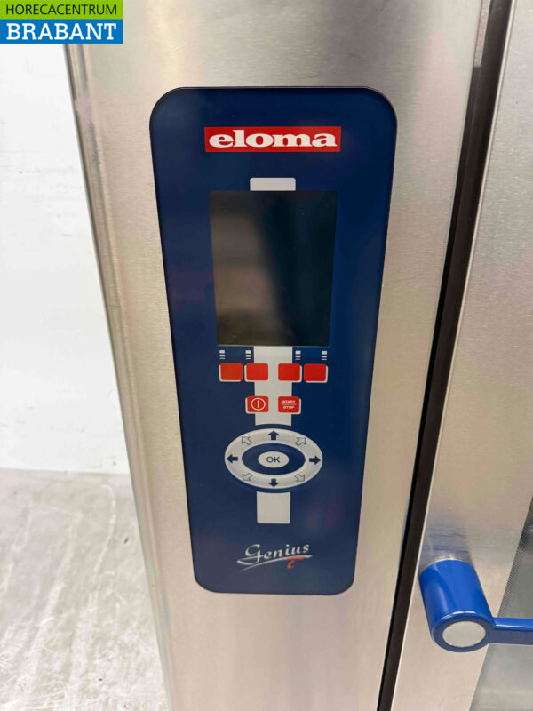 Four à vapeur Eloma Genius T Combisteamer en acier inoxydable 10 x 1/1 GN GAZ/230V Horeca – Image 6
