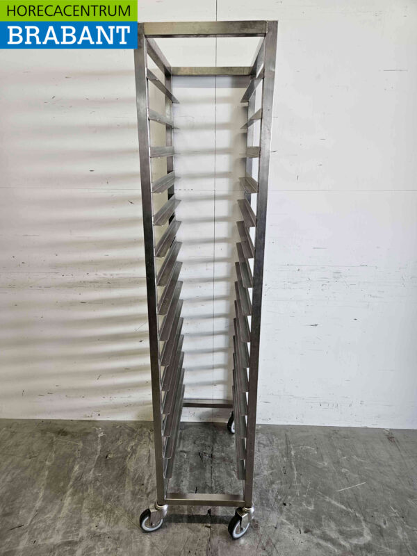 Chariot en acier inoxydable 15 x 1/1 GN/gastronorm Horeca
