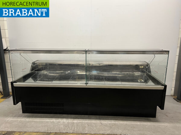 Combisteel Vitrine réfrigérée Vitrine Snack 258,5 cm 230V Restauration Frites Comptoir