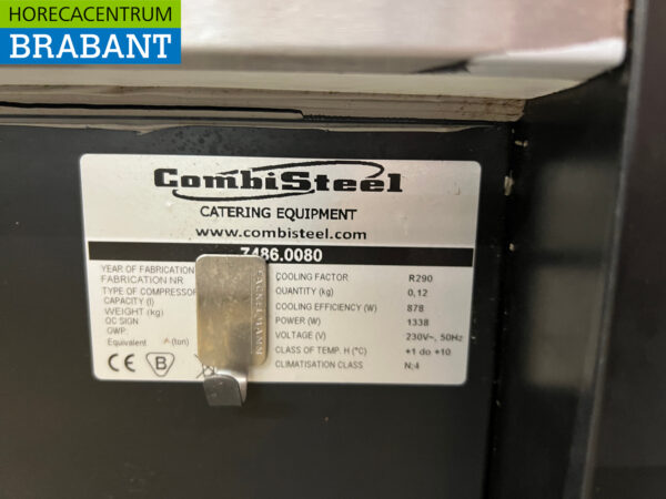Combisteel Vitrine réfrigérée Vitrine Snack 258,5 cm 230V Restauration Frites Comptoir – Image 6