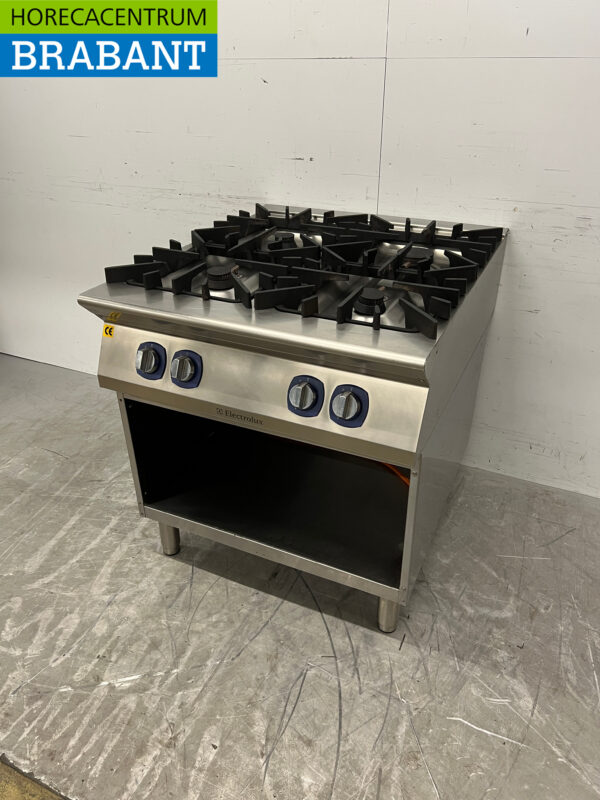 Cuiseur 4 feux Electrolux en acier inoxydable Propane 80 cm Horeca – Image 2