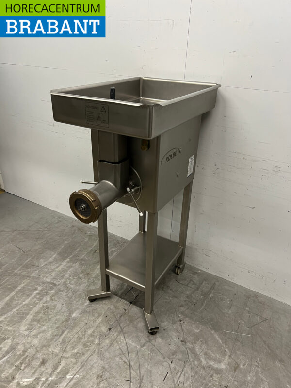 Hachoir Kolbe SW 100 en acier inoxydable 400V Boucherie – Image 2