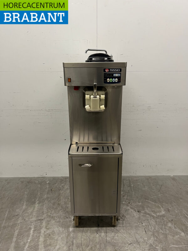 Machine à glace Nissei en acier inoxydable 400V Traiteur Support à frites