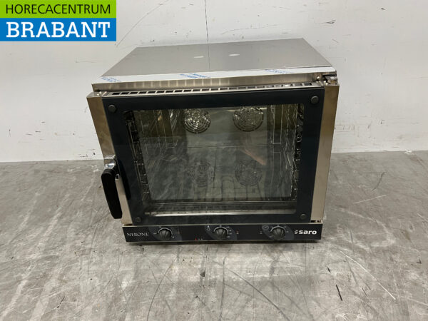 Four à convection Saro en acier inoxydable 4 x 1/1 GN 230V Horeca