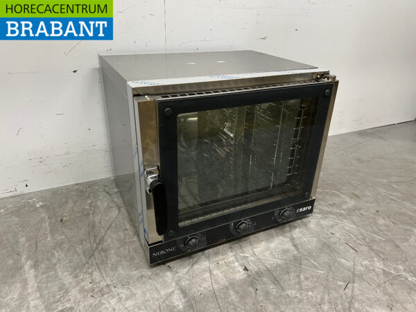 Four à convection Saro en acier inoxydable 4 x 1/1 GN 230V Horeca – Image 3