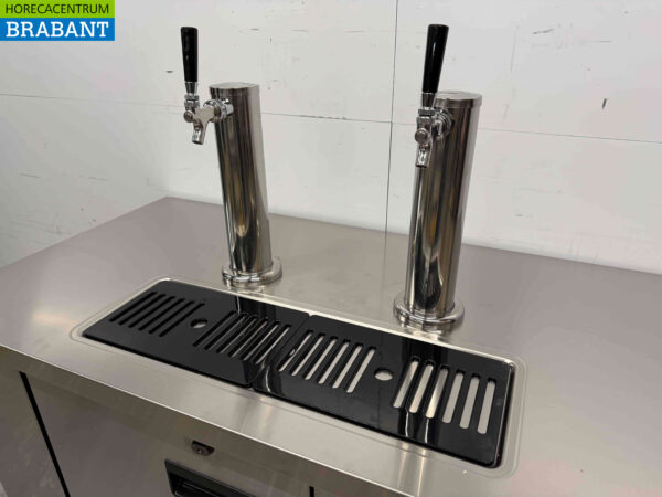 Polar G-Series direct draw keg beer dispenser, double tap 124.7 cm 230V Horeca – Image 4