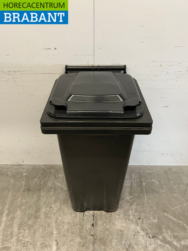 Saro grande poubelle 120 litres Noir Restauration