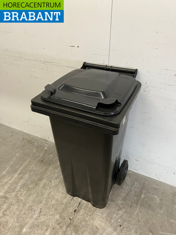 Saro grande poubelle 120 litres Noir Restauration – Image 2