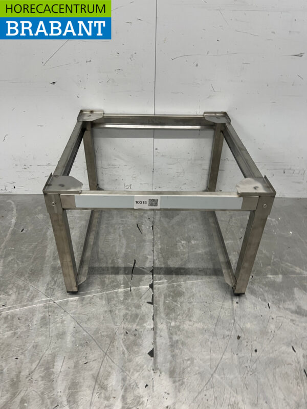 Socle en acier inoxydable pour lave-vaisselle Saro 58 x 58 x 40 cm Restauration