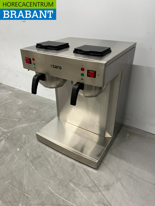 Cafetière Saro en acier inoxydable avec thermos 2,2 litres 2 x 230V Horeca – Image 3