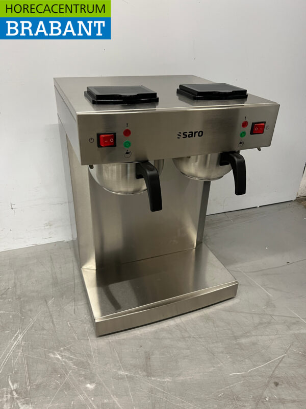 Cafetière Saro en acier inoxydable avec thermos 2,2 litres 2 x 230V Horeca – Image 4