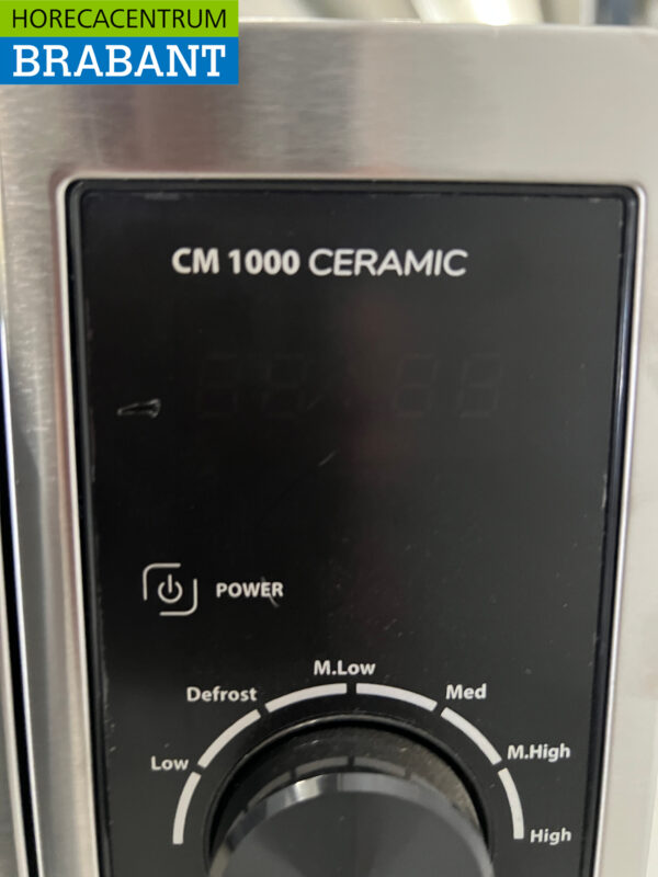Micro-ondes Caso en acier inoxydable 1000 watts 230V Restauration – Image 5