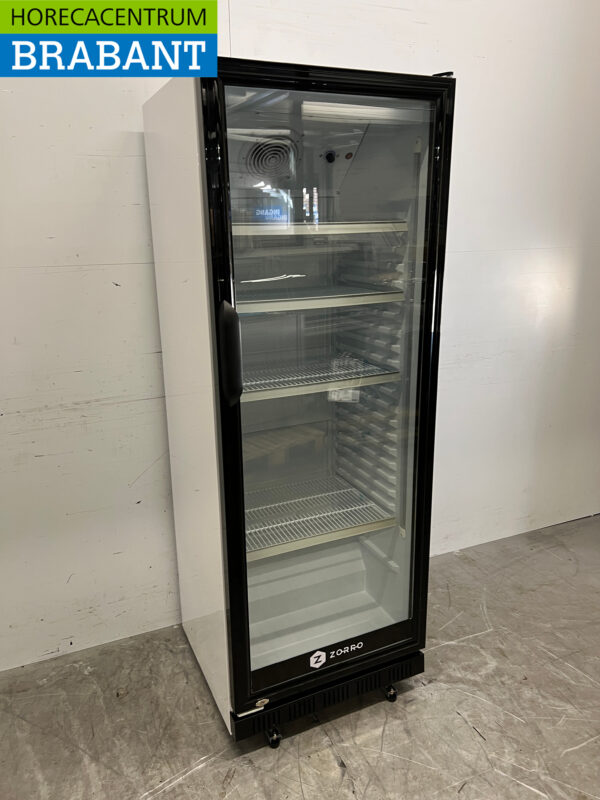 Zorro Réfrigérateur à porte vitrée 360 litres 230V Horeca – Image 3