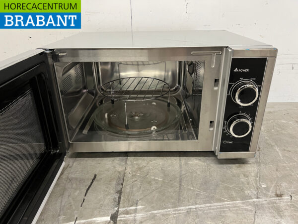 Micro-ondes en acier inoxydable 800 watts 230V restauration – Image 4
