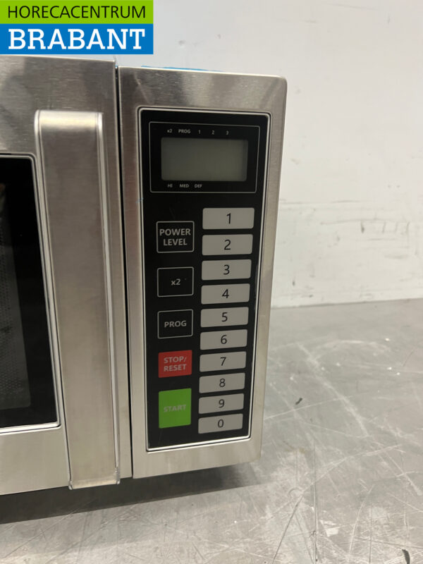 Four à micro-ondes en acier inoxydable 25 litres 1000 Watt 230V Horeca – Image 4