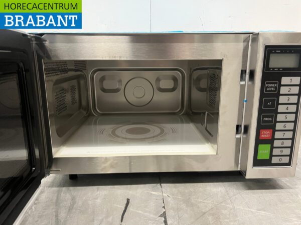 Four à micro-ondes en acier inoxydable 25 litres 1000 Watt 230V Horeca – Image 5