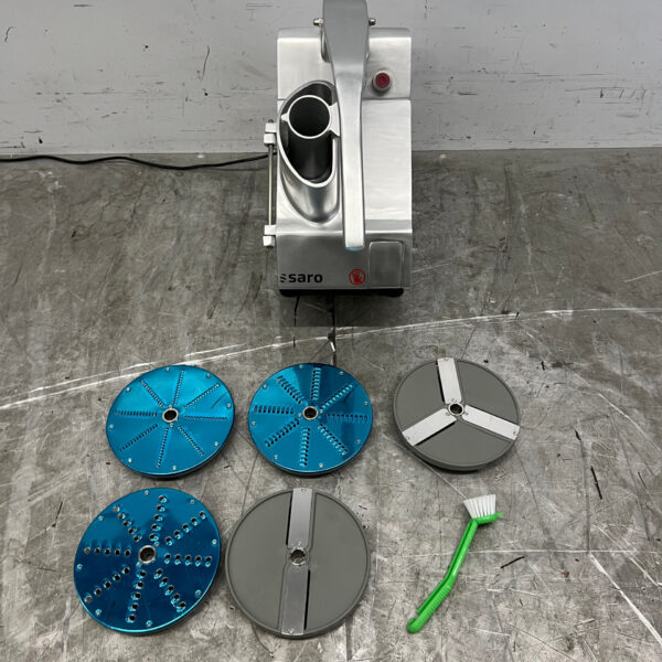 Coupe-légumes Saro Carus en acier inoxydable 230V Horeca