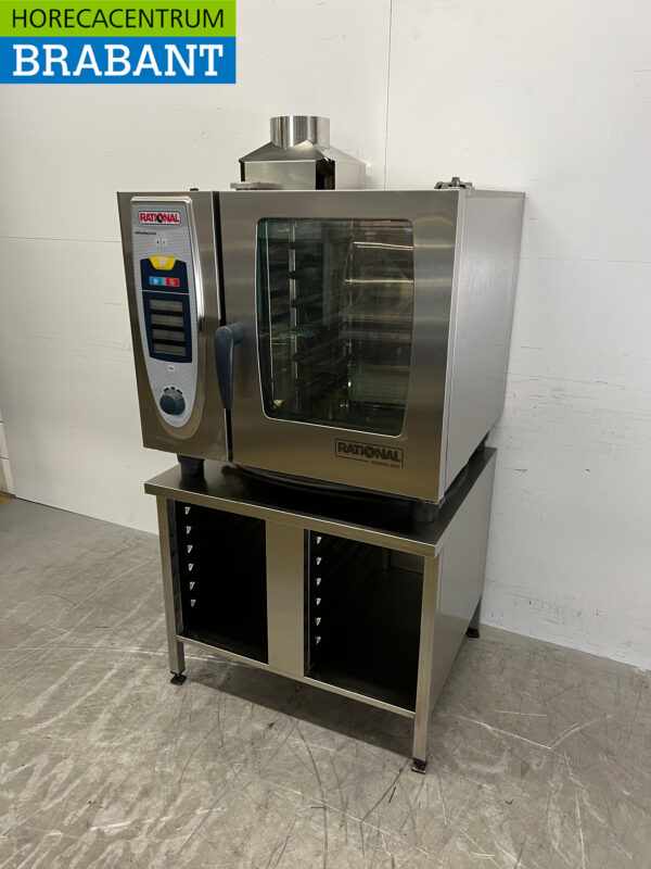 RVS Rational Self Cooking Center Combisteamer 6 x 1/1 GN Gaz naturel/230V Horeca – Image 3