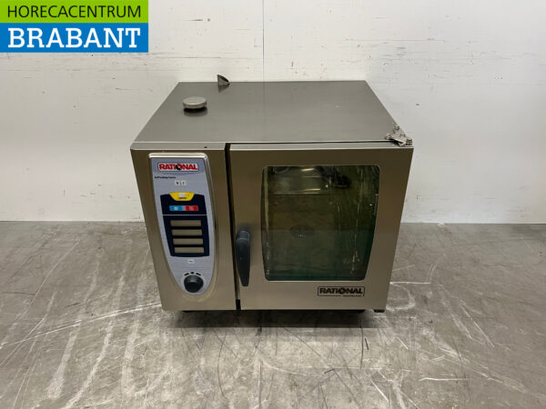 Centre de cuisson automatique Rational en acier inoxydable Combisteamer 6 x 1/1 GN 400V Horeca