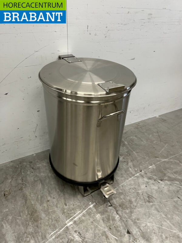 Poubelle Saro en acier inoxydable pour la restauration – Image 3