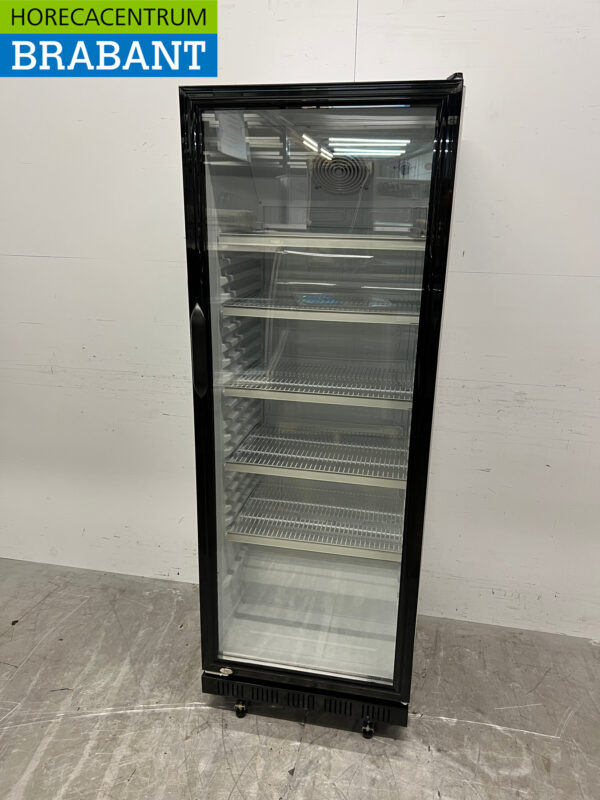 Zorro Réfrigérateur à porte vitrée 360 litres 230V Horeca