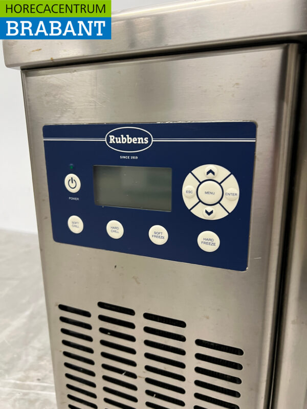 Blastchiller Rubbbens en acier inoxydable 3 x 1/1 GN 230V Horeca – Image 5