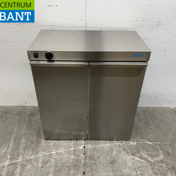 Chauffe-assiettes Saro en acier inoxydable 120 assiettes jusqu'à 30 cm 230V Horeca