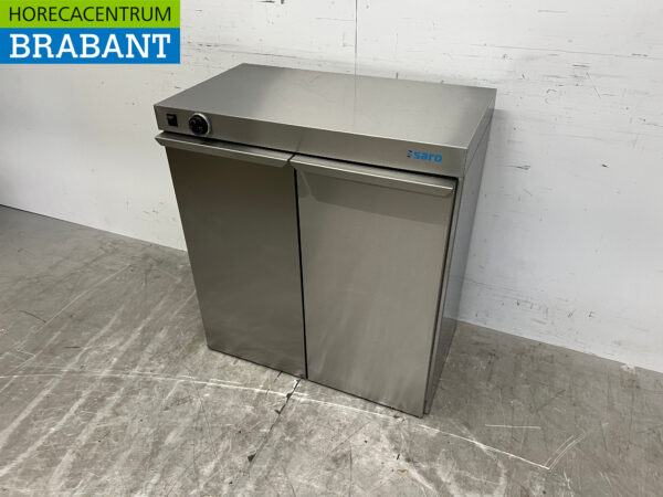 Chauffe-assiettes Saro en acier inoxydable 120 assiettes jusqu'à 30 cm 230V Horeca – Image 2