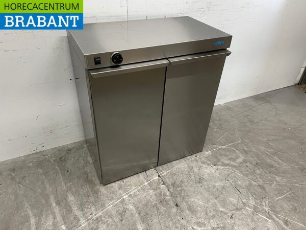 Chauffe-assiettes Saro en acier inoxydable 120 assiettes jusqu'à 30 cm 230V Horeca – Image 3