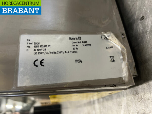 Lave-vaisselle Zanussi en acier inoxydable 400V Restauration – Image 6