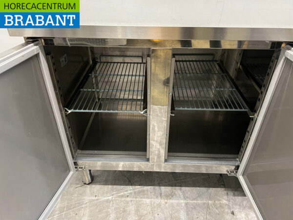 Table de travail réfrigérée Ecofrost en acier inoxydable 179,5 cm 230V Horeca – Image 4