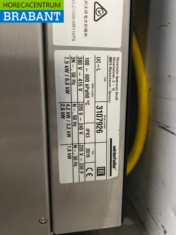 Winterhalter UC-L en acier inoxydable Pompes de dosage de savon et pompe de drainage 400V Horeca – Image 7