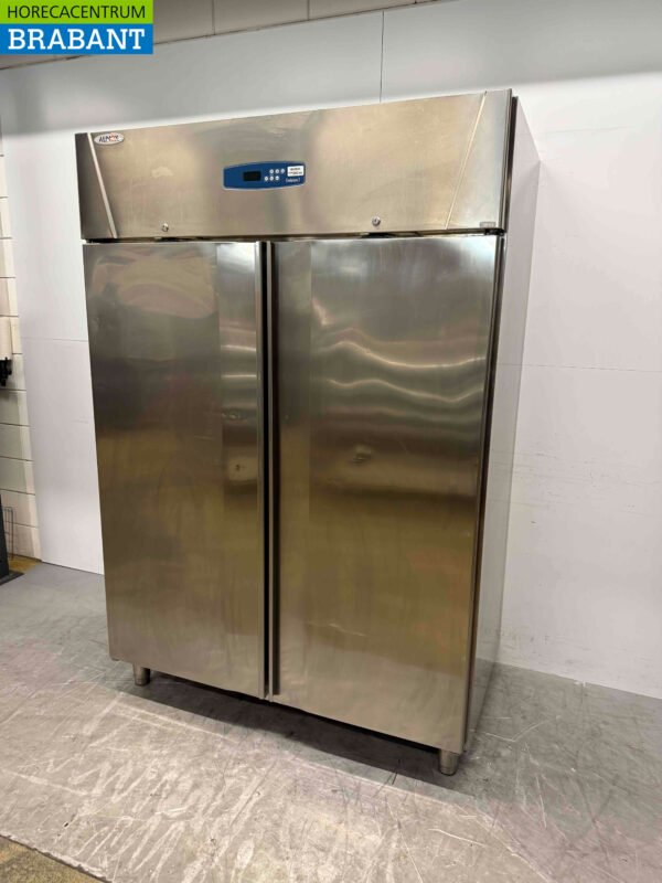 Réfrigérateur double porte Alinox Evolution 2 en acier inoxydable 1400 litres 230V Horeca – Image 2