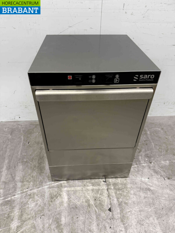Acier inoxydable Saro Freiburg Lave-vaisselle Lave-verres avec pompe de dosage de savon 230V Horeca – Image 4