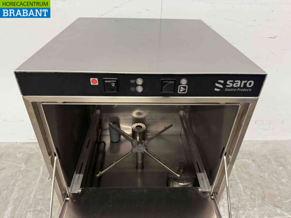 Acier inoxydable Saro Freiburg Lave-vaisselle Lave-verres avec pompe de dosage de savon 230V Horeca – Image 6