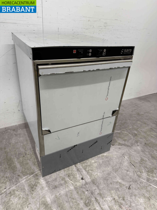 Lave-vaisselle Saro Marburg en acier inoxydable avec pompe de dosage de savon 230V Horeca – Image 2