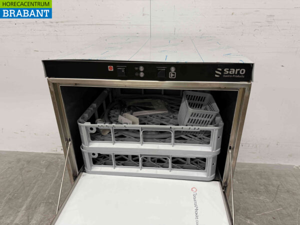 Lave-vaisselle Saro Marburg en acier inoxydable avec pompe de dosage de savon 230V Horeca – Image 5