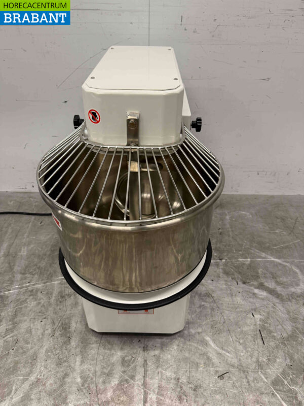 Pétrin spirale HCB en acier inoxydable 40 litres 400V Horeca