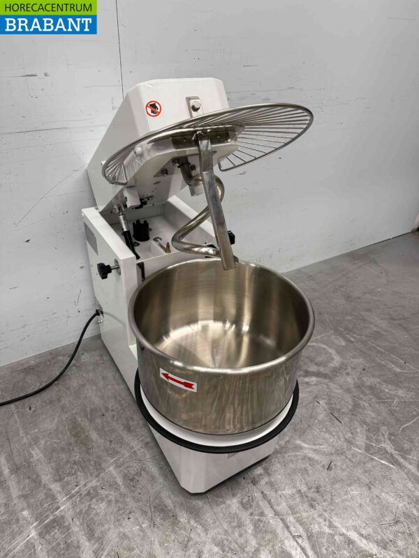 Pétrin spirale HCB en acier inoxydable 40 litres 400V Horeca – Image 5