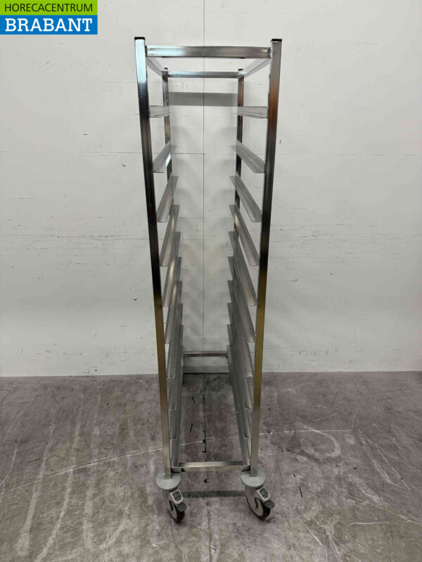 Chariot Regal en acier inoxydable 10 x 30/87 cm Horeca