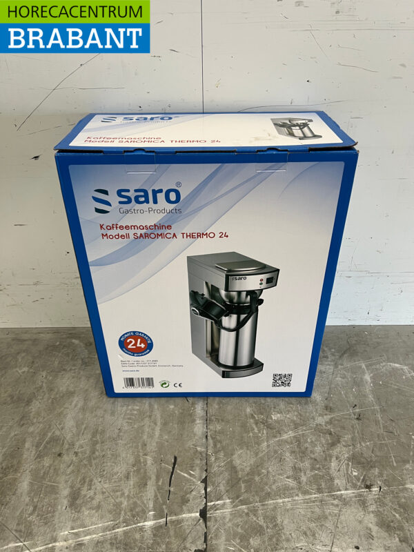 Machine à café Saro en acier inoxydable avec thermos 230V Horeca
