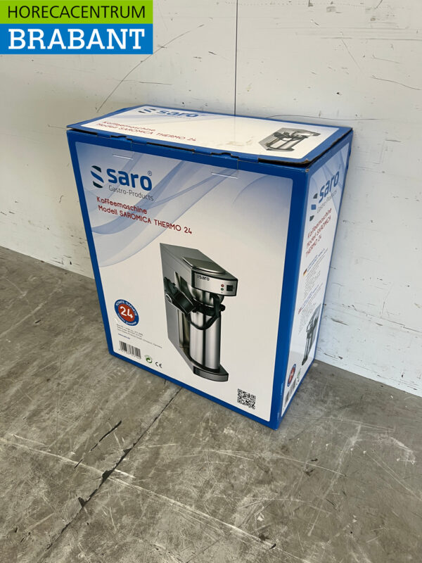 Machine à café Saro en acier inoxydable avec thermos 230V Horeca – Image 2