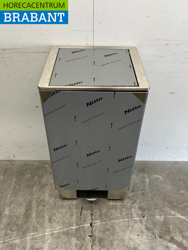 Saro en acier inoxydable Porte-sac à déchets Poubelle Soft Close 120 litres Restauration