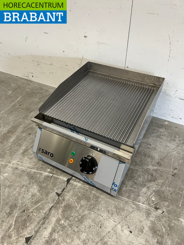 Planche à griller Saro en acier inoxydable 39,5 cm 230V Horeca – Image 2